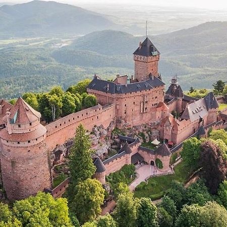 Au Pied Du Chateau Orschwiller Εξωτερικό φωτογραφία